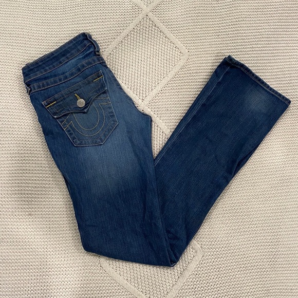 TRUE RELIGION BOOTCUT JEANS - Picture 1 of 5